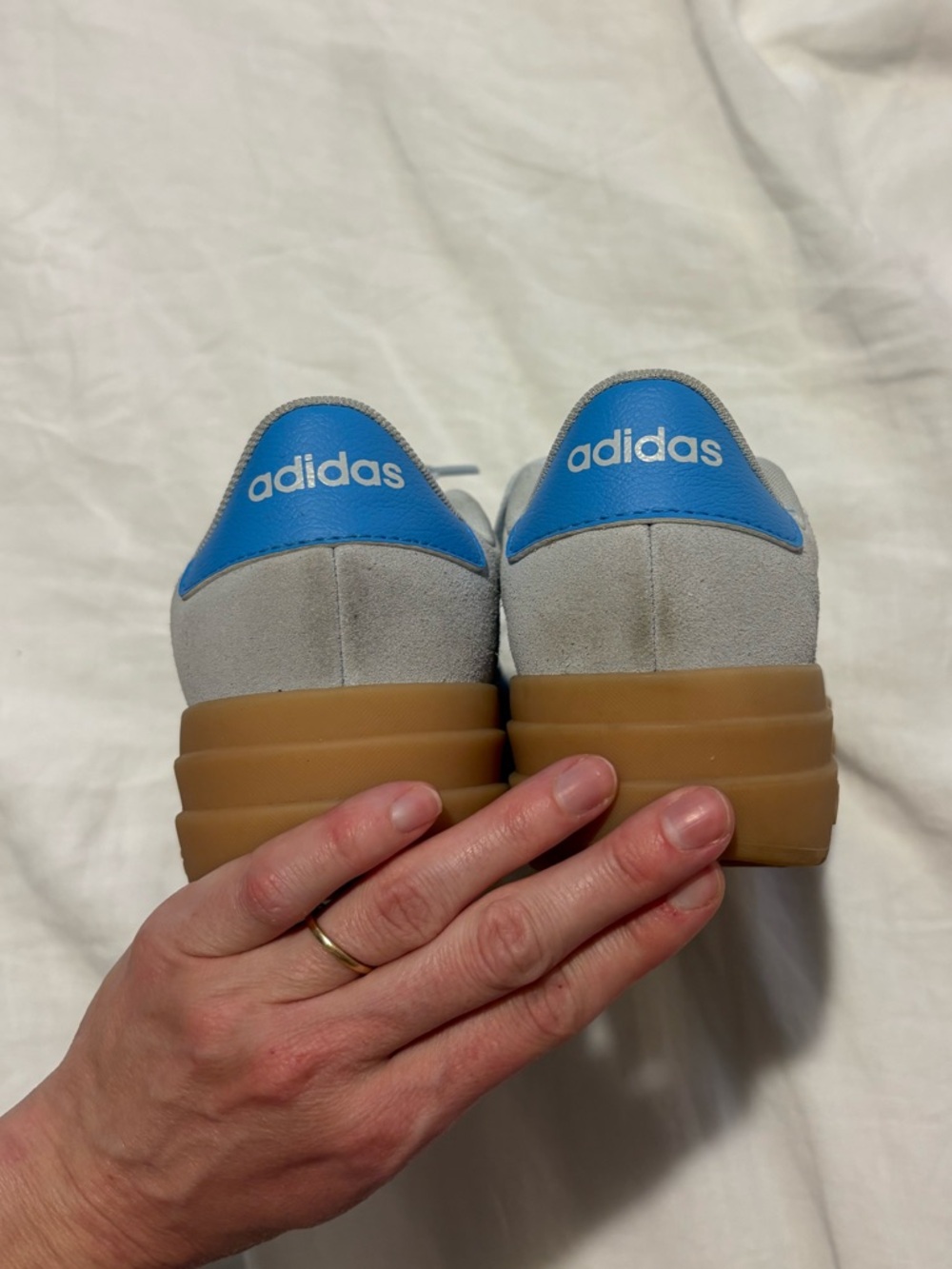 Adidas VL Court Bold Platform Sneaker Women’s Size 7 - Picture 3 of 8